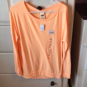 Victoria’s secrete PINK, orange long sleeve